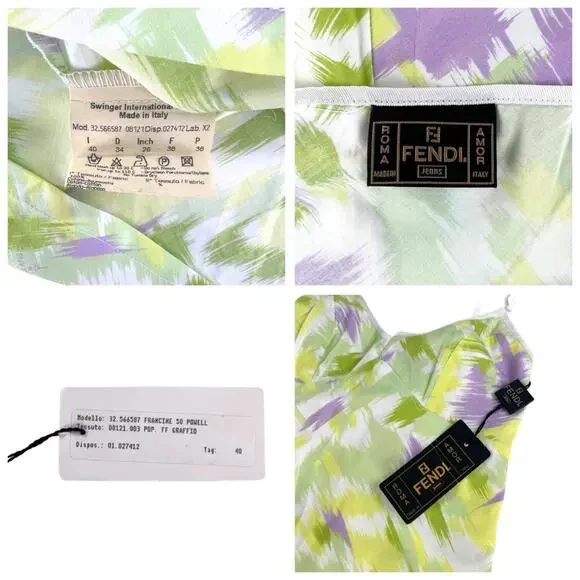 Fendi Vintage Cotton Dress - Picture 8 of 8